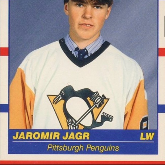 1990 Jaromir Jagr rookie NHL Pittsburgh penguins. grade 10/10? Mint condition! - Picture 2 of 2